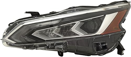 Miniatura 2 de Garage-Pro (1) Kit de guardabarros y (1) faros delanteros compatibles con LED del lado del conductor Nissan Altima 2019-2023