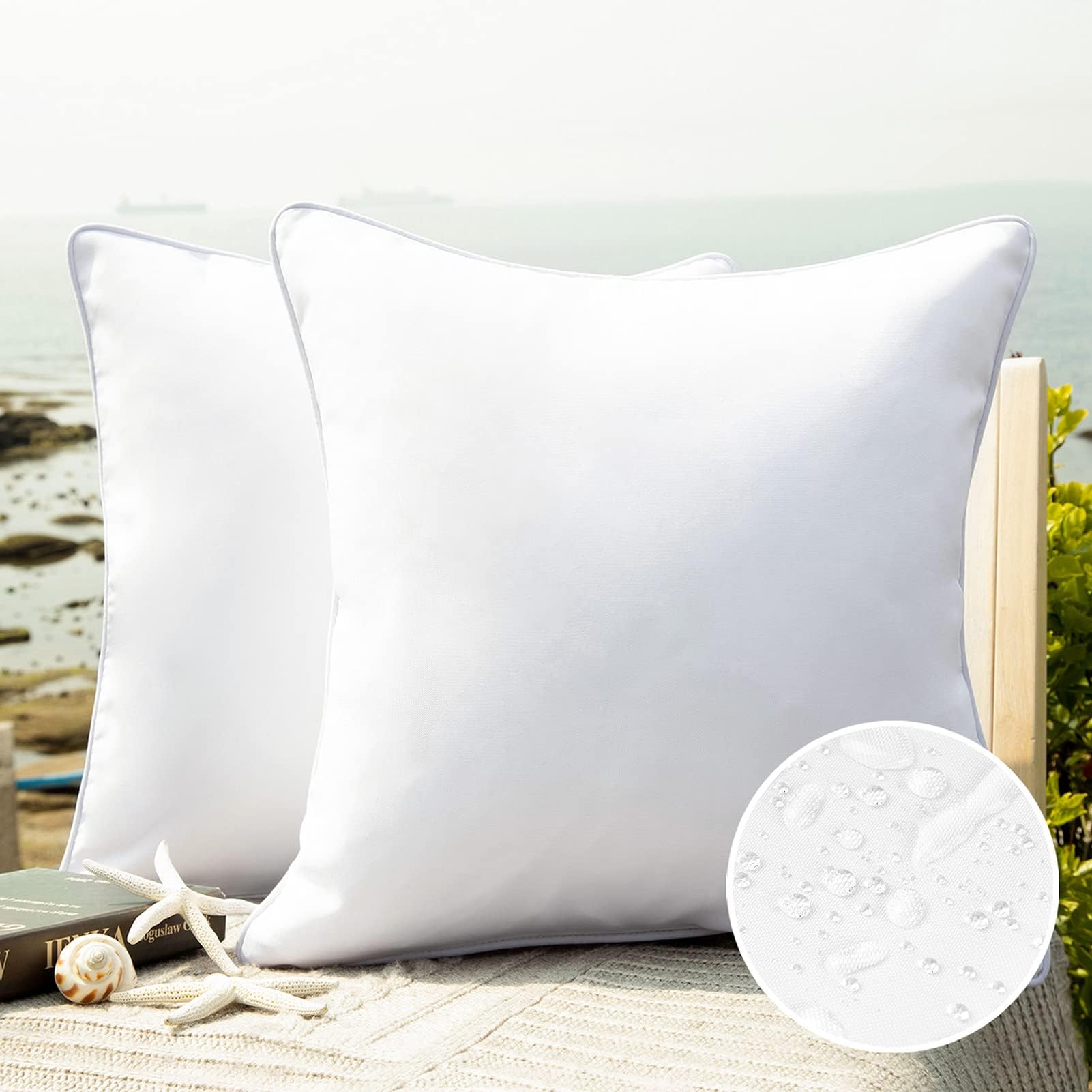 waterproof throw pillows
