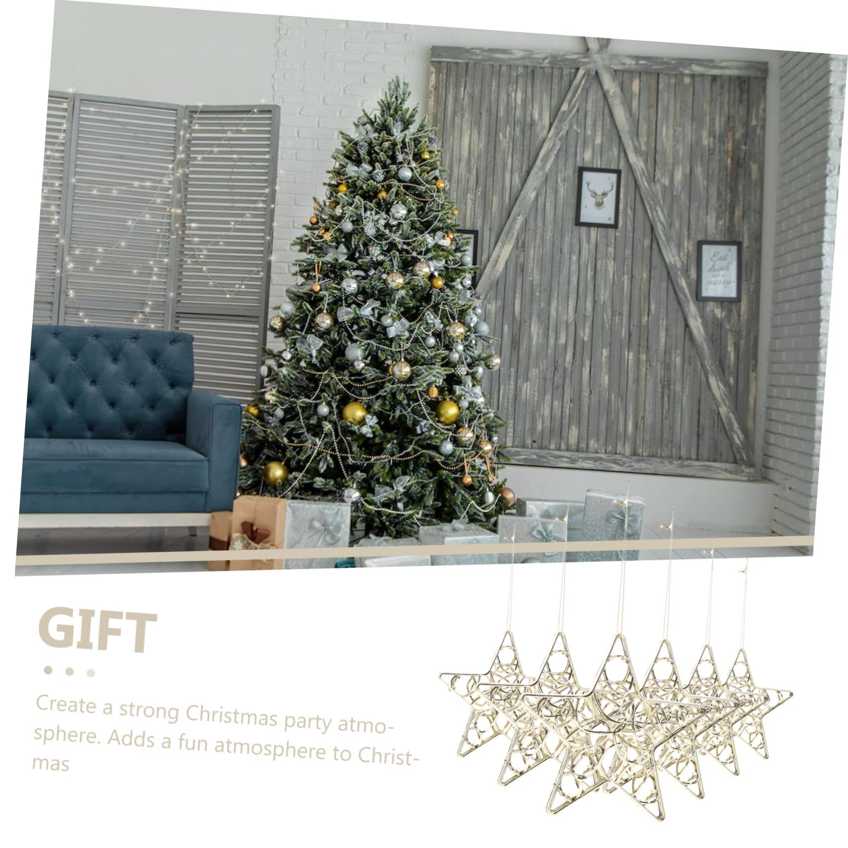 Stück Weihnachts Schneeflocken Anhänger Weihnachtsschmuck Bruchsicherer Weihnachtsbaumschmuck Weihnachtsschneeflocke Sterndekoration Weihnachtsbaum Schneeflocke