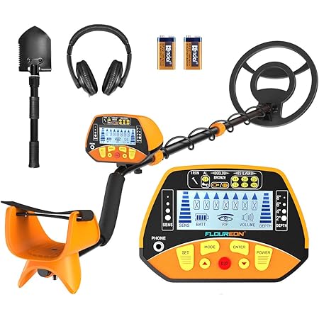 Metalldetektor Hochprazises Floureon Metallsuchgerat Wasserdichtes Lcd Display Pinpoint Funktion 10 Zoll Suchspule Gold Silber Metalldetektoren Inklusive Faltschaufel Kopfhorer Batterie Amazon De Baumarkt