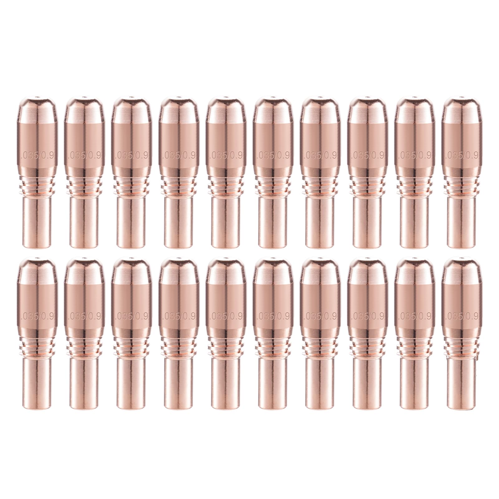 Welding Knight MIG Welding Contact Tips .035"(0.9mm) T-A035CH For Bernard Acculock-S Used With D-MA250 Gas Diffuser (20-PK)