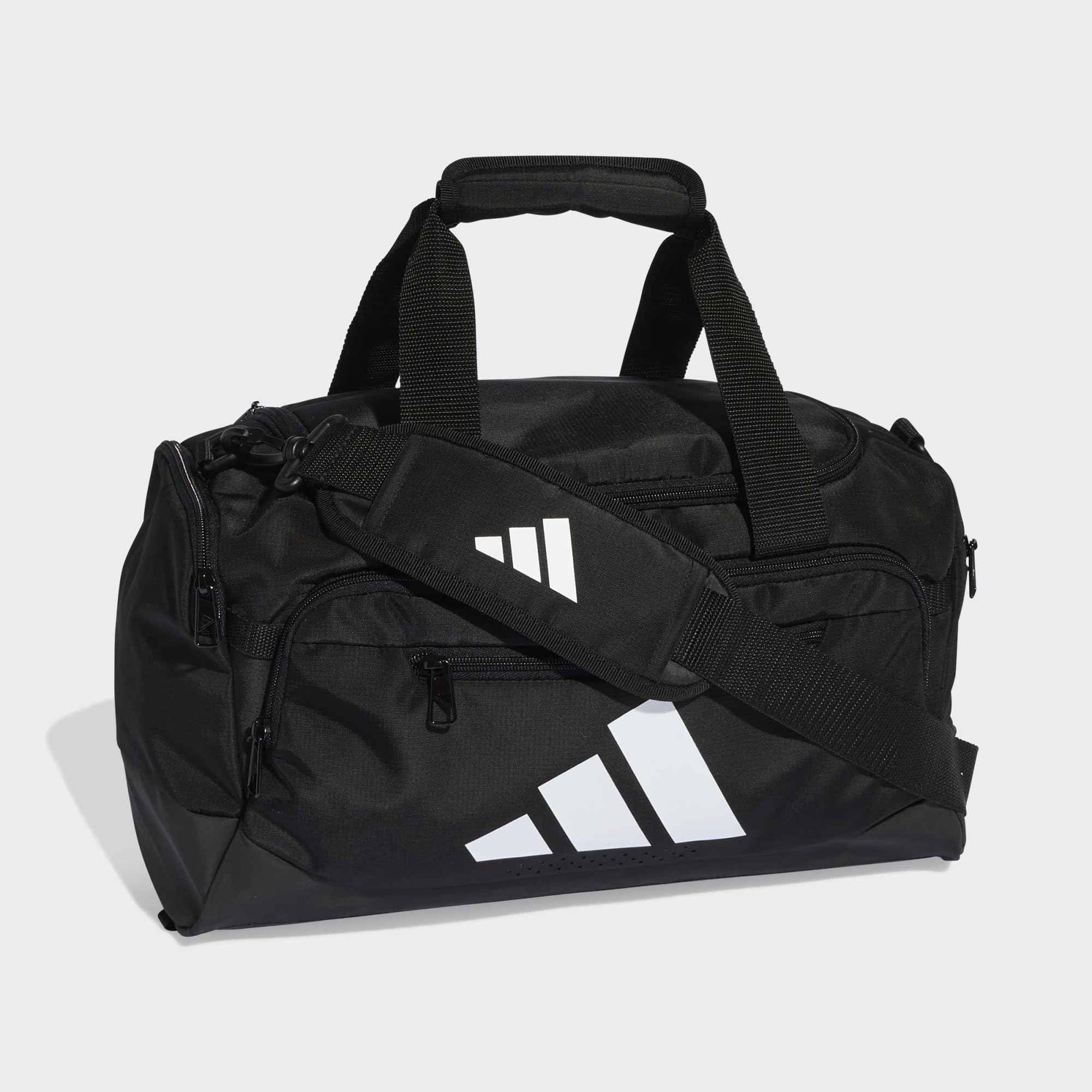 adidas Uniseks Training Defender Duffle Bag Xsmall Duffel Bag, black/white, One size