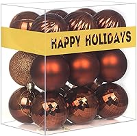 Vista 43 de Esferas de Navidad plateadas grandes de 4 pulgadas, inastillables, adornos colgantes para árbol de Navidad, cumpleaños, Halloween, fiestas