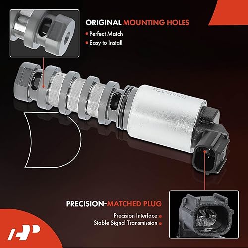 Miniatura 6 de A-Premium Solenoide de sincronización de válvula variable del motor (VVT) compatible con Honda Accord 2008-2012, CR-V 2012-2014, Crosstour