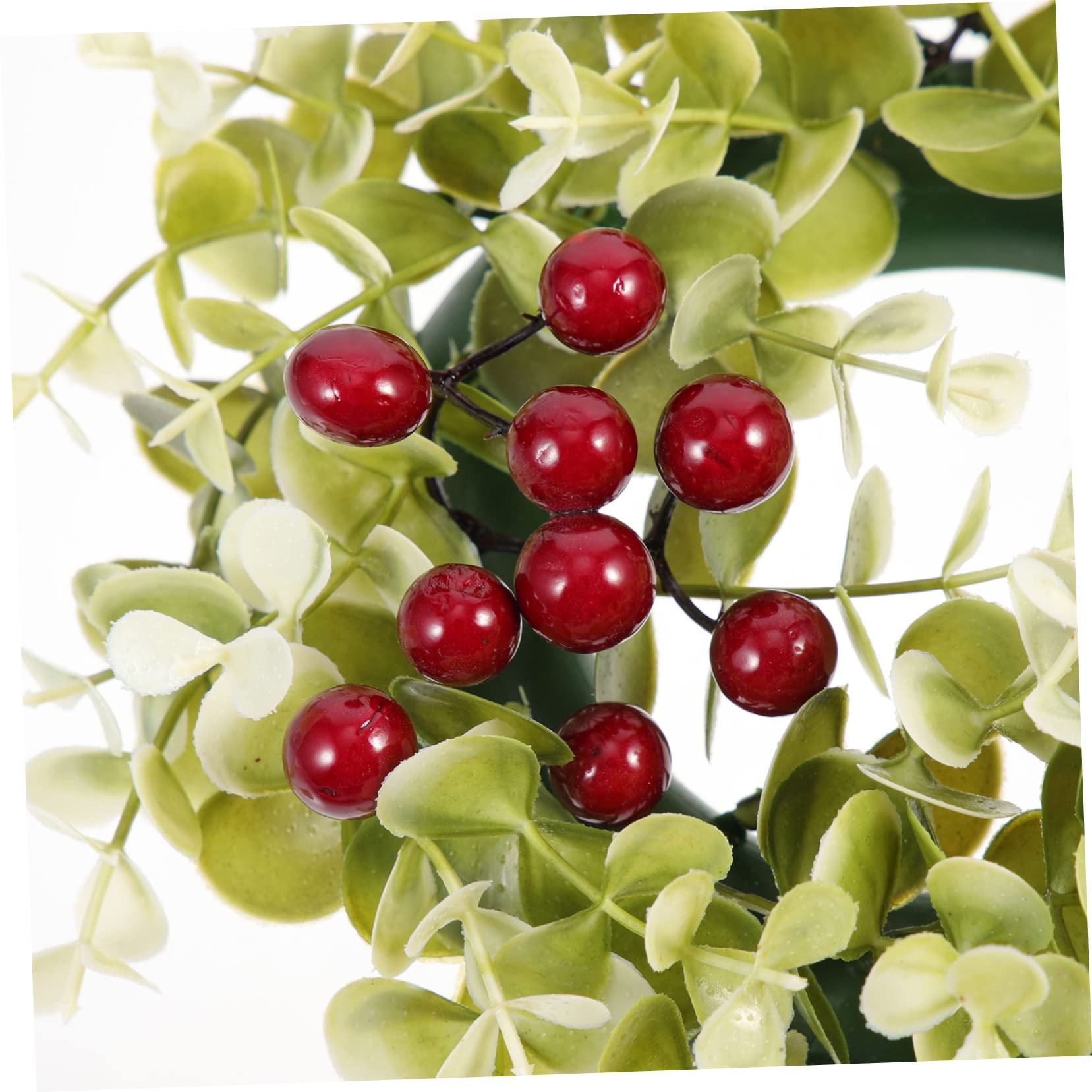 TOPBATHY 5 Piezas Guirnalda de Velas navideñas de Velas Decorativas de Velas de eucalipto Adornos navideños Christmas Decoraciones decoración de Mesa navideña