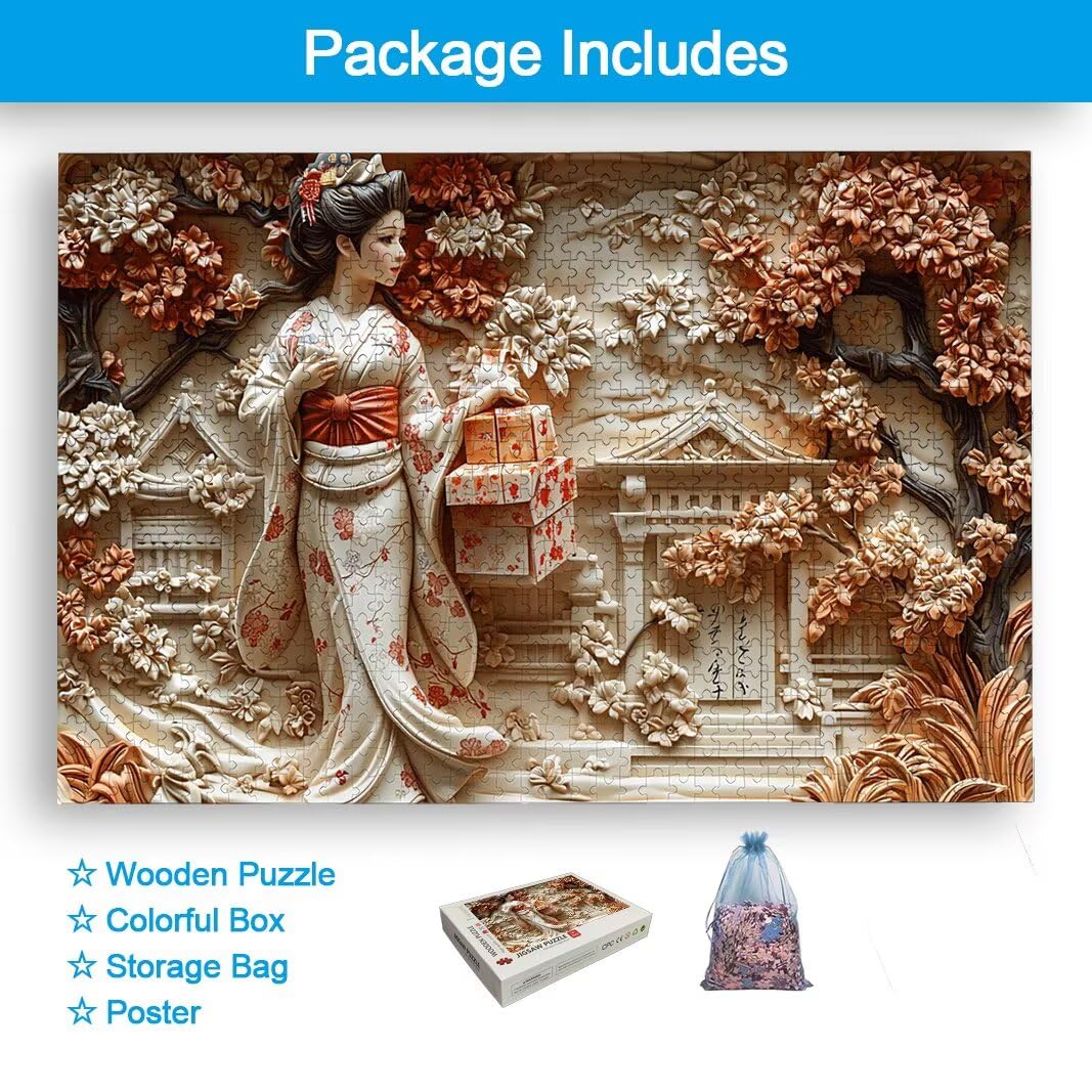 Puzzle Japón, Puzzle 1500 Piezas para Adultos, Regalo Mujer/Hombre -2305