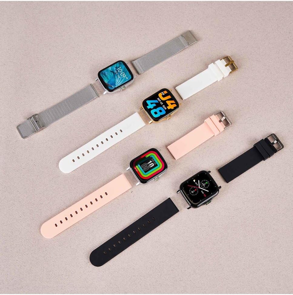 Radiant Smart las Vegas Unisex Digital Watch with Silicone Bracelet RAS10403DF, White