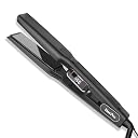 HeirPro Professional Flat Iron with Ceramic & Titanium 3D Floating Plate,Hair Straightener and Curler 2 In 1,15 Temps for Thick Hair | Ergonomic Silicone Handle | LCD Display | Dual Voltage (1 1/2 IN) gallery image