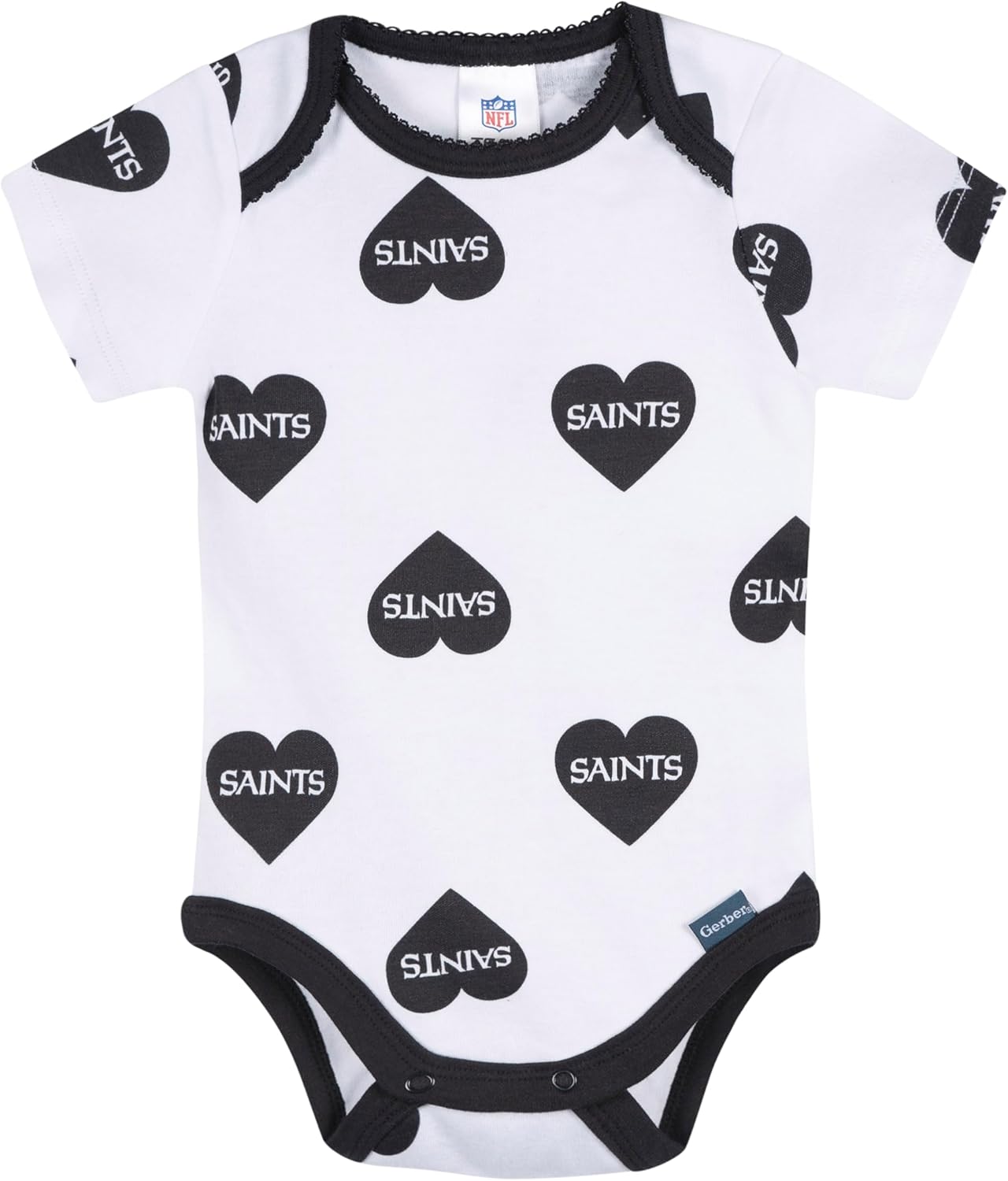 Gerber NFL baby-girls Nfl 3-pack Onesie Bodysuit