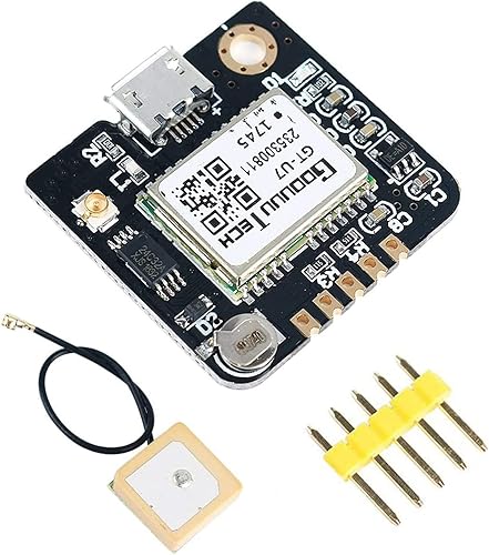 MakerFocus GT-U7 Módulo GPS Navegación Satélite Posicionamiento Receptor GPS Drone Microcontrolador Compatible con NEO-6M 51 Microcontrolador STM32