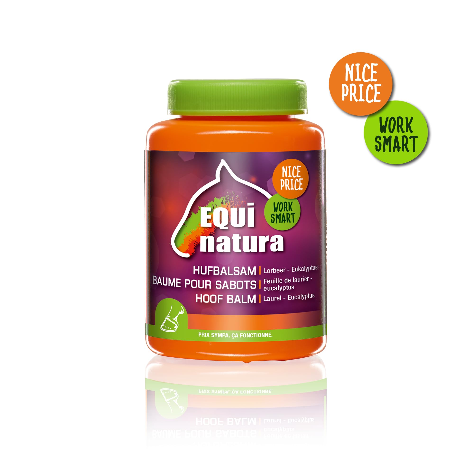 Equinatura Baume pour Sabots | 500 ml | Huile de soin pour sabots de chevaux