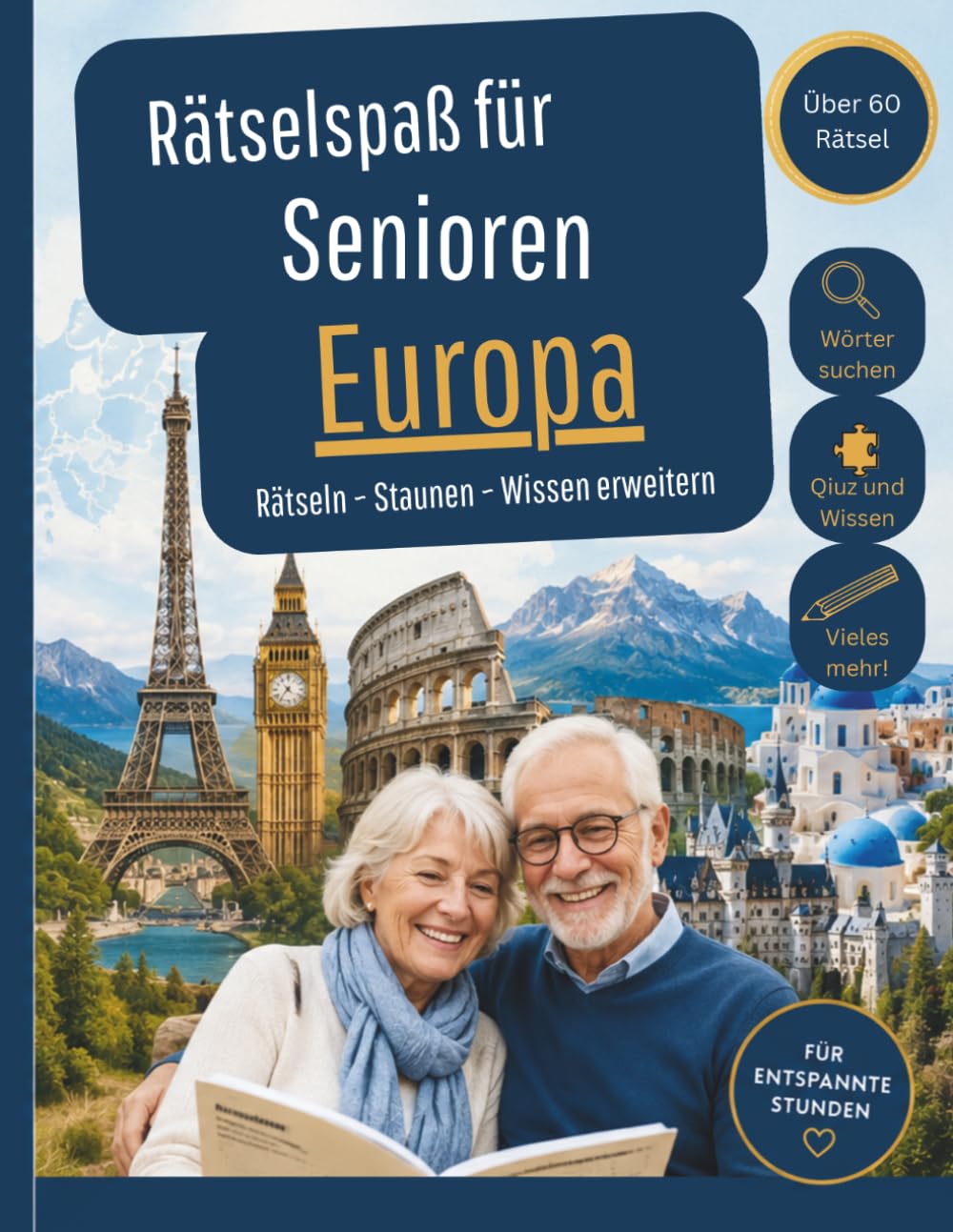 Rätselspaß für Senioren: Europa