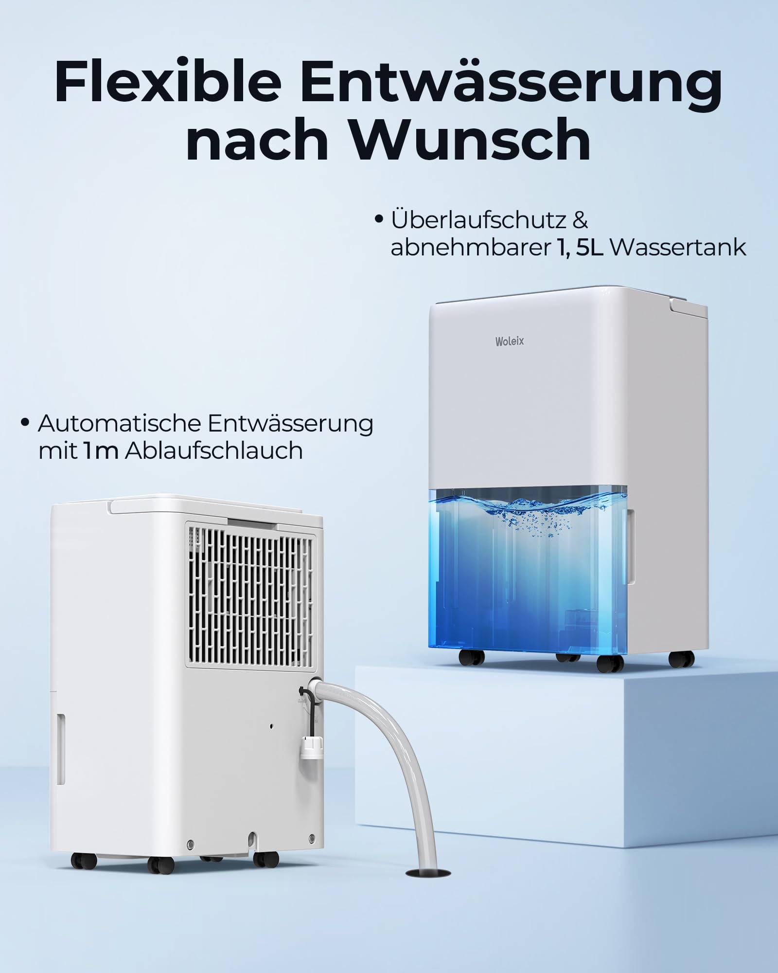 Woleix Luftentfeuchter elektrisch – Bild 8