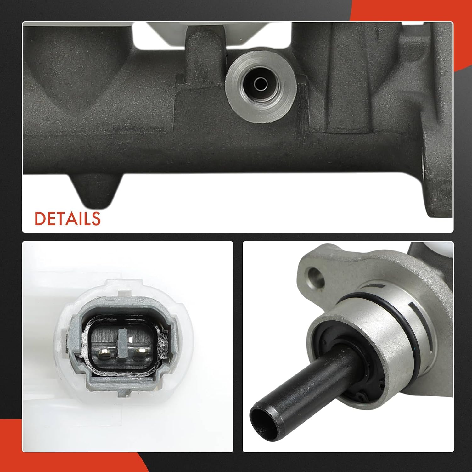 A-Premium Brake Master Cylinder with Reservoir and Sensor Compatible with Toyota Vehicles - Camry 2004-2006, Solara 2004-2008