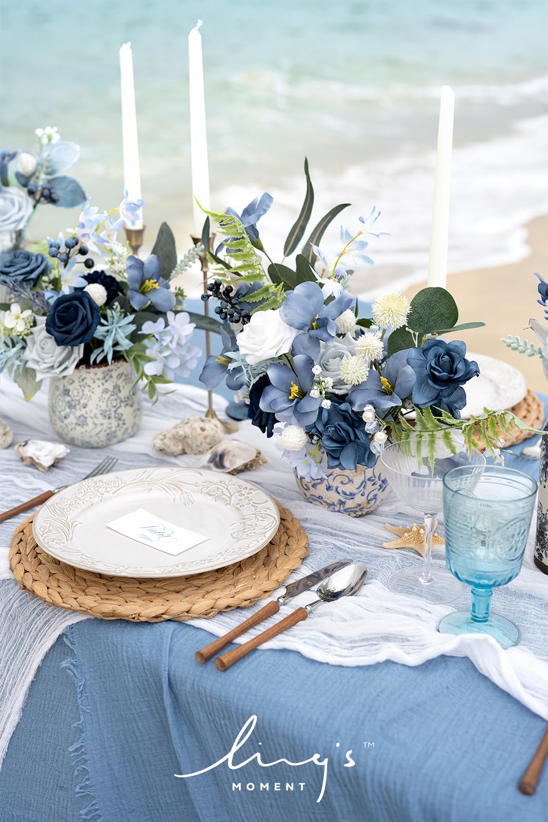 Centrotavola Blu E Verde Per Matrimoni centrotavola-blu-e-verde-per-matrimoni