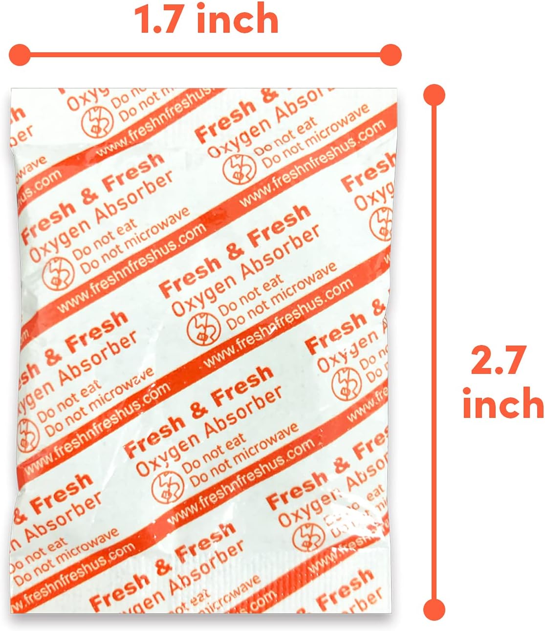 300 CC [1000 Packets] Premium Oxygen Absorbers for Food Storage, Oxygen Scavengers Packets(10 Bag of 100 Packets) - ISO 9001 Certified Facility Manufactured Oxygen Absorbers