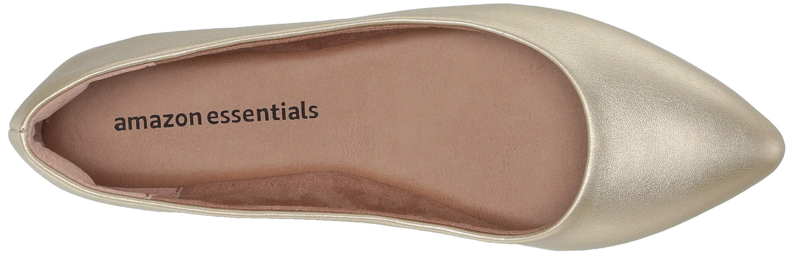 Amazon Essentials Women's Pointed-Toe Ballet Flat