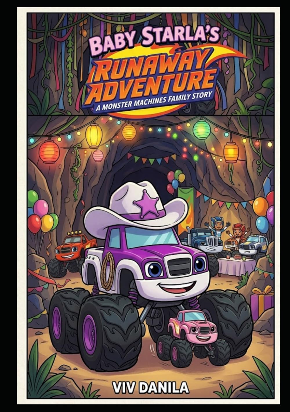 Baby Starla’s Runaway Adventure: A Monster Machines Family Story