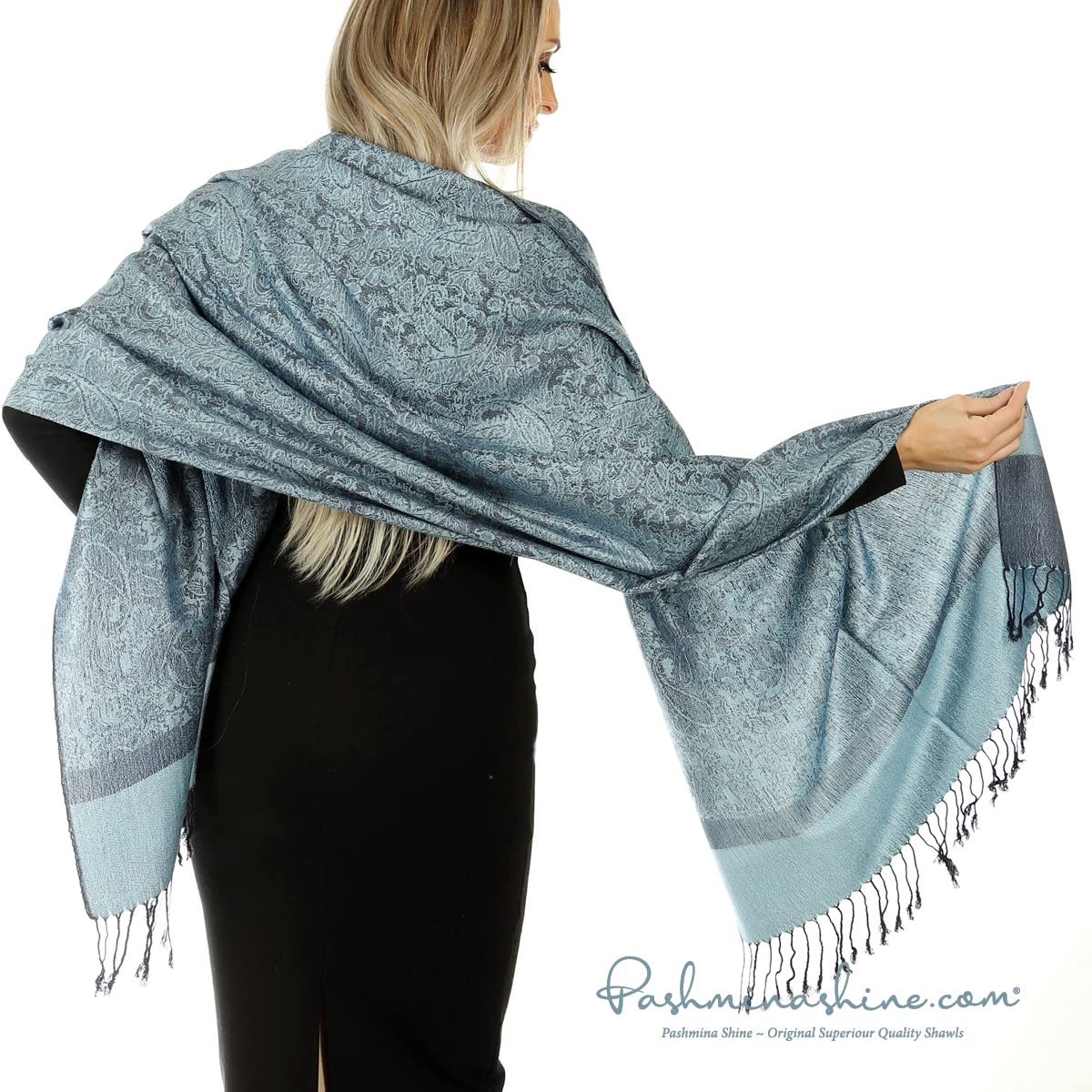 Bufanda pashmina para mujer– bufanda de Cachemira Suave y Ligera– Pashmina para Mujer