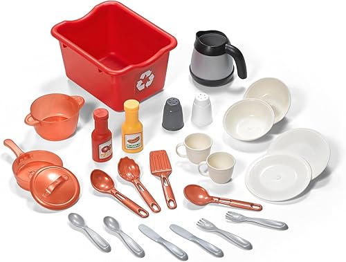 Miniatura 4 de El mejor juego de cocina para chefs Step2; cocina azul/negra/marrón.