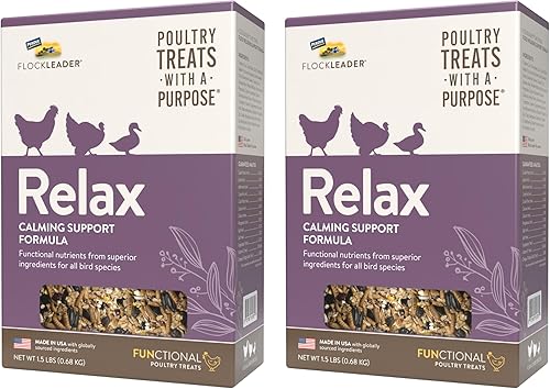 Relax, Functional Poultry Treats for Calming Support, 3.5 lb