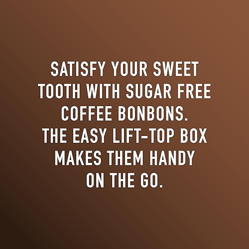 Miniatura 3 de Swiss Imports Gotas de caramelo duro sin azúcar, café, caja de 1.4 onzas, paquete de 9