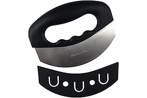 Checkered Chef Mezzaluna Knife - The Ultimate Rolling Knife