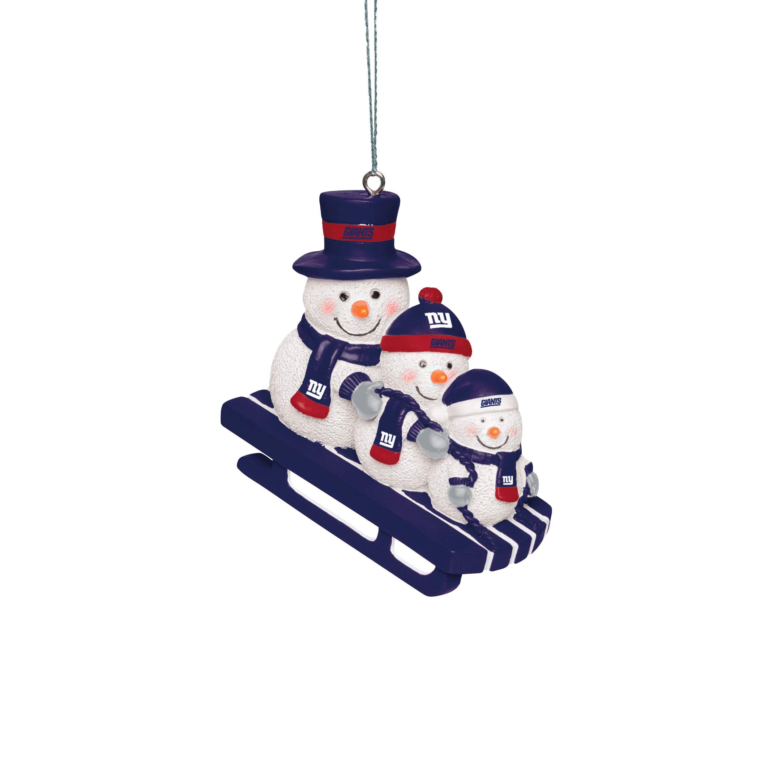 Forever Collectibles UK Schneemänner mit Schlittenmotiv New York Giants