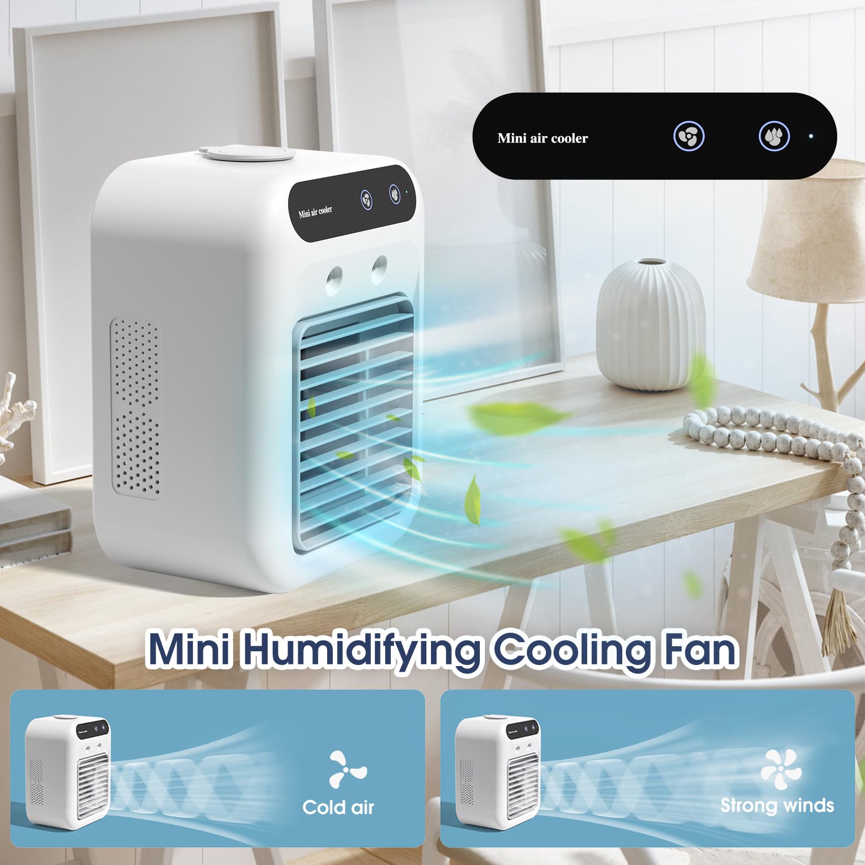 Chauffage Mini Chauffage électrique Domestique Chauffage Et Refroidissement Chauffage à Double Usage Ventilateur électrique De Bureau YMYNY