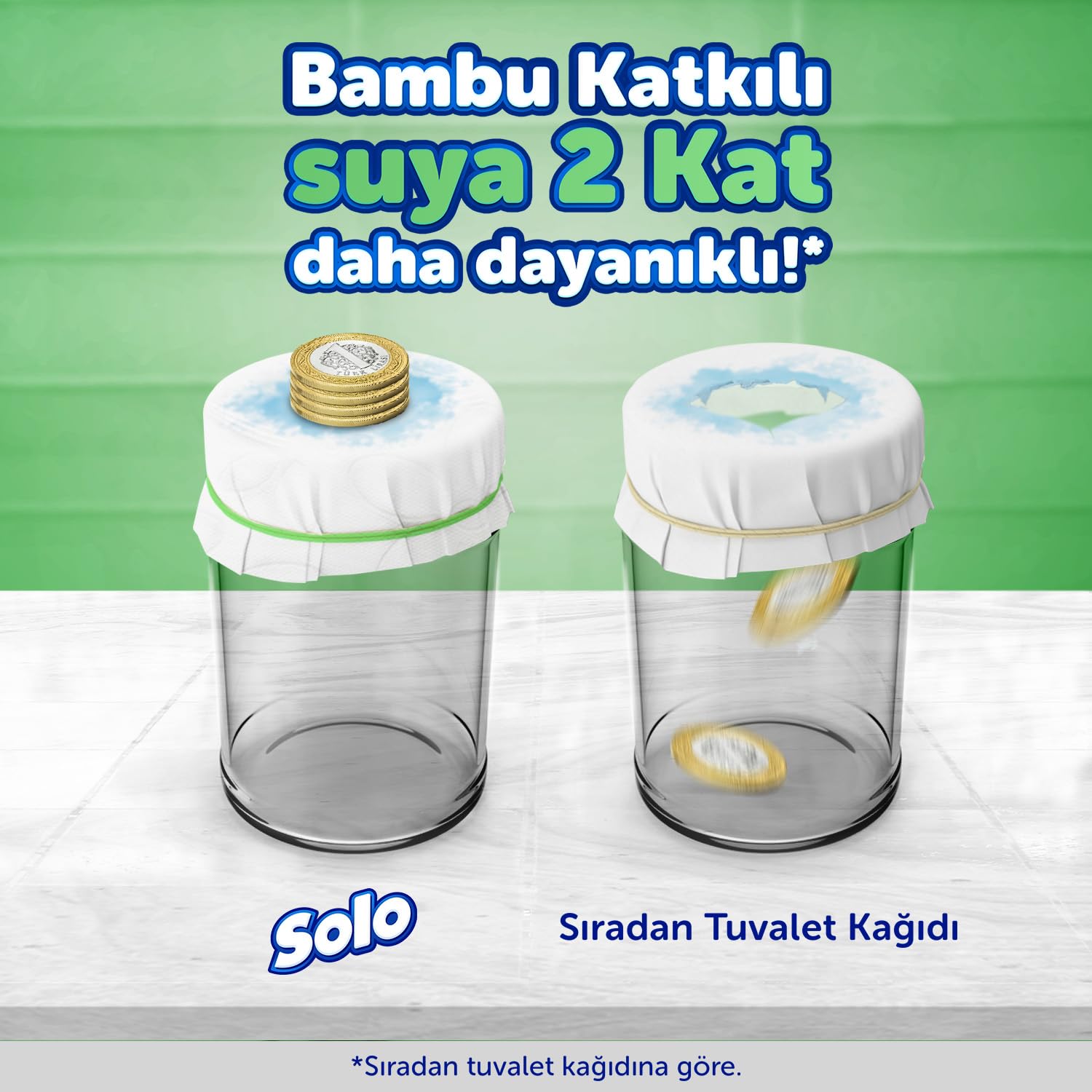Solo Tuvalet Kağıdı Bambu Katkılı 16'lı