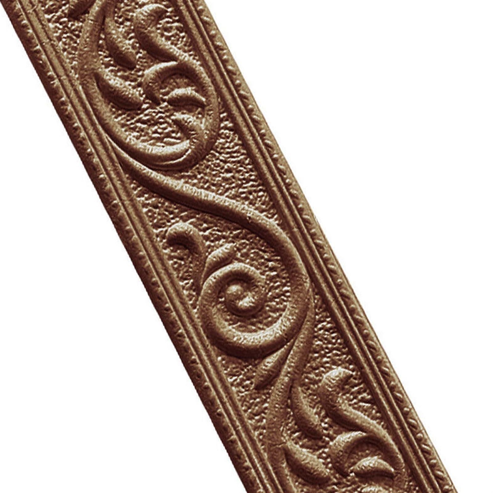 Samoprzylepne ozdobne listwy ścienne, Samoprzylepne listwy przypodłogowe Borders, 3 sztuki, wielokolorowe, 230x5x0,4 cm(Gold)