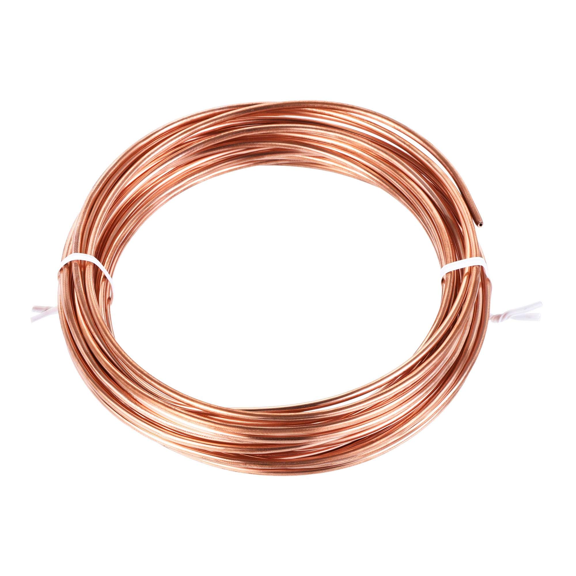 Tube de réfrigération en cuivre 2,5 mm capillaire flexible pour froid