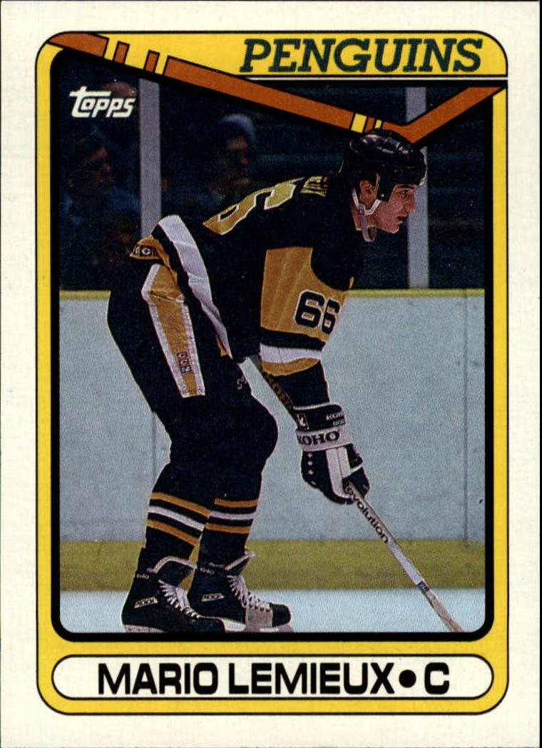 Amazon.com: 1990 Topps Hockey Card (1990-91) #175 Mario Lemieux :  Collectibles & Fine Art