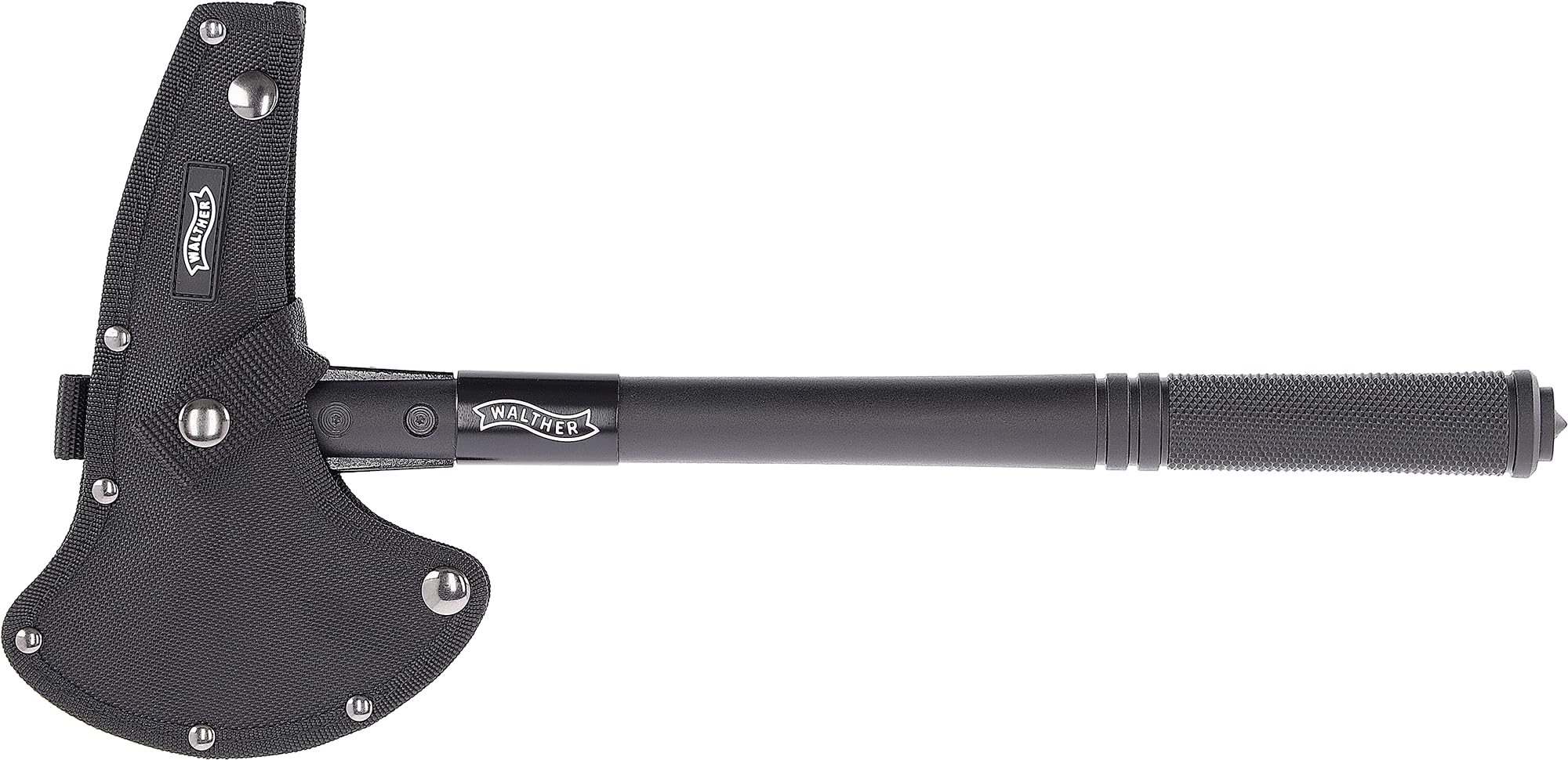 Walther Axt Tactical Tomahawk, 420 Stahl, feststehendes Messer, ideal für Outdoor Aktivitäten