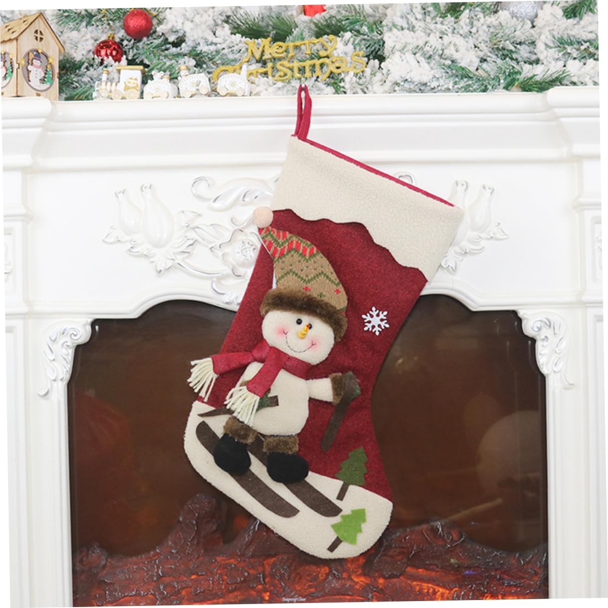 3stücke Weihnachtsstrümpfe Mit Weihnachtsgeschenktüten Weihnachtsgeschenksäckchen Süßigkeitenstrümpfen Weihnachtsgeschenkschuhen Zum Befüllen Mit Geschenken Und Süßigkeiten