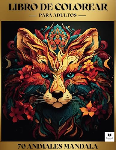 Mandalas Animales, Libro para Colorear para Jóvenes y Adultos: Desconecta de la vida Cotidiana, deja la pantallas a un lado, Reduce el Estrés y la Ansiedad y camina hacia la Atención Plena