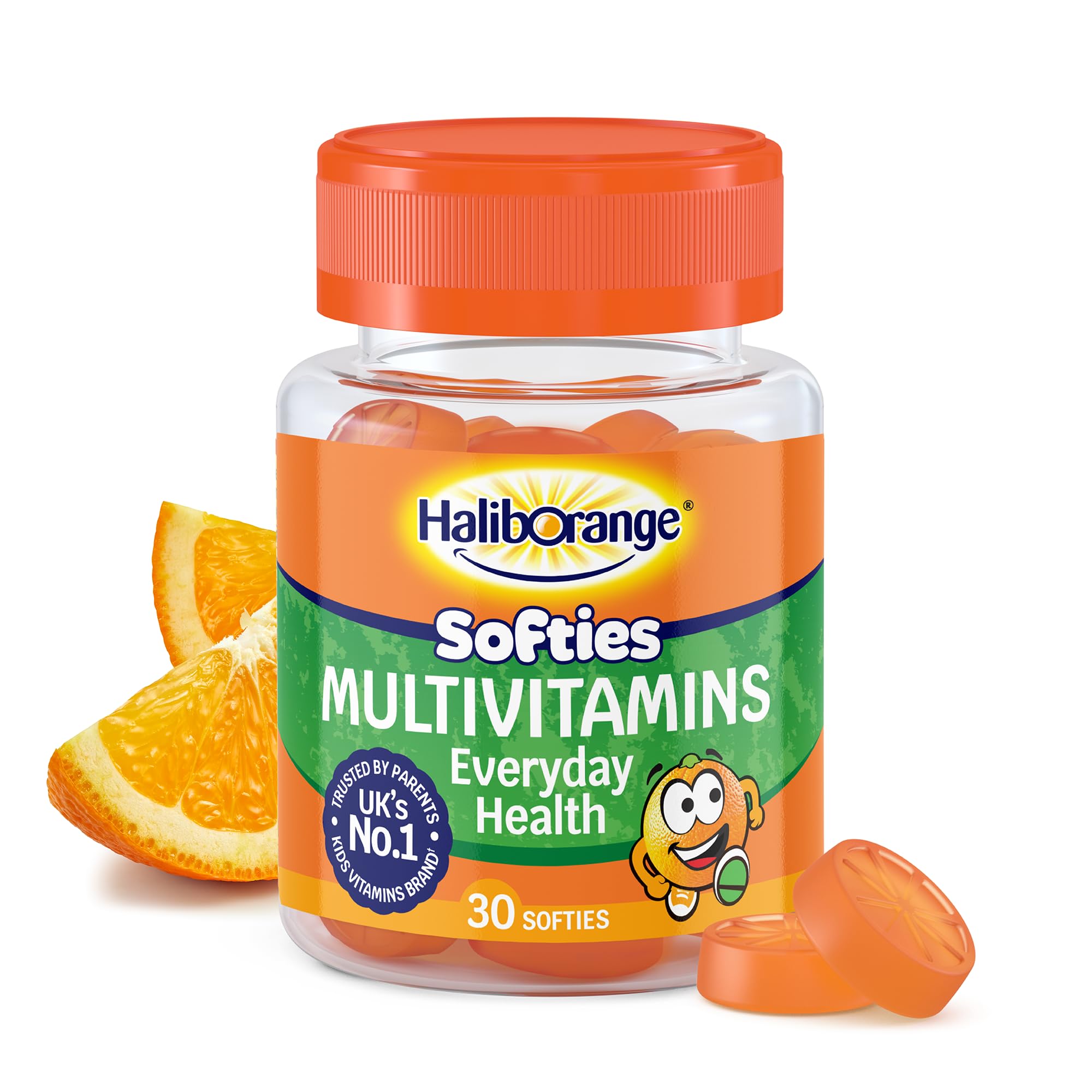 Haliborange Kids Orange Multivitamin softies, Capsule, 30