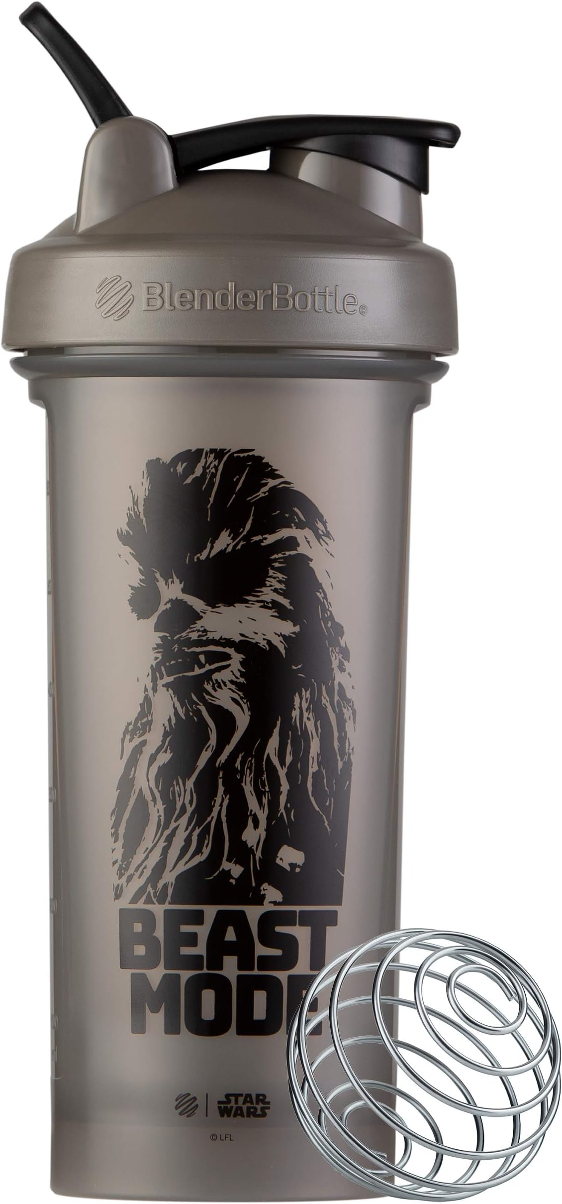 Blender Bottle Star Wars Classic V2 Shaker Perfect for Protein Shakes and Pre Workout, 28-Ounce, Beast Mode