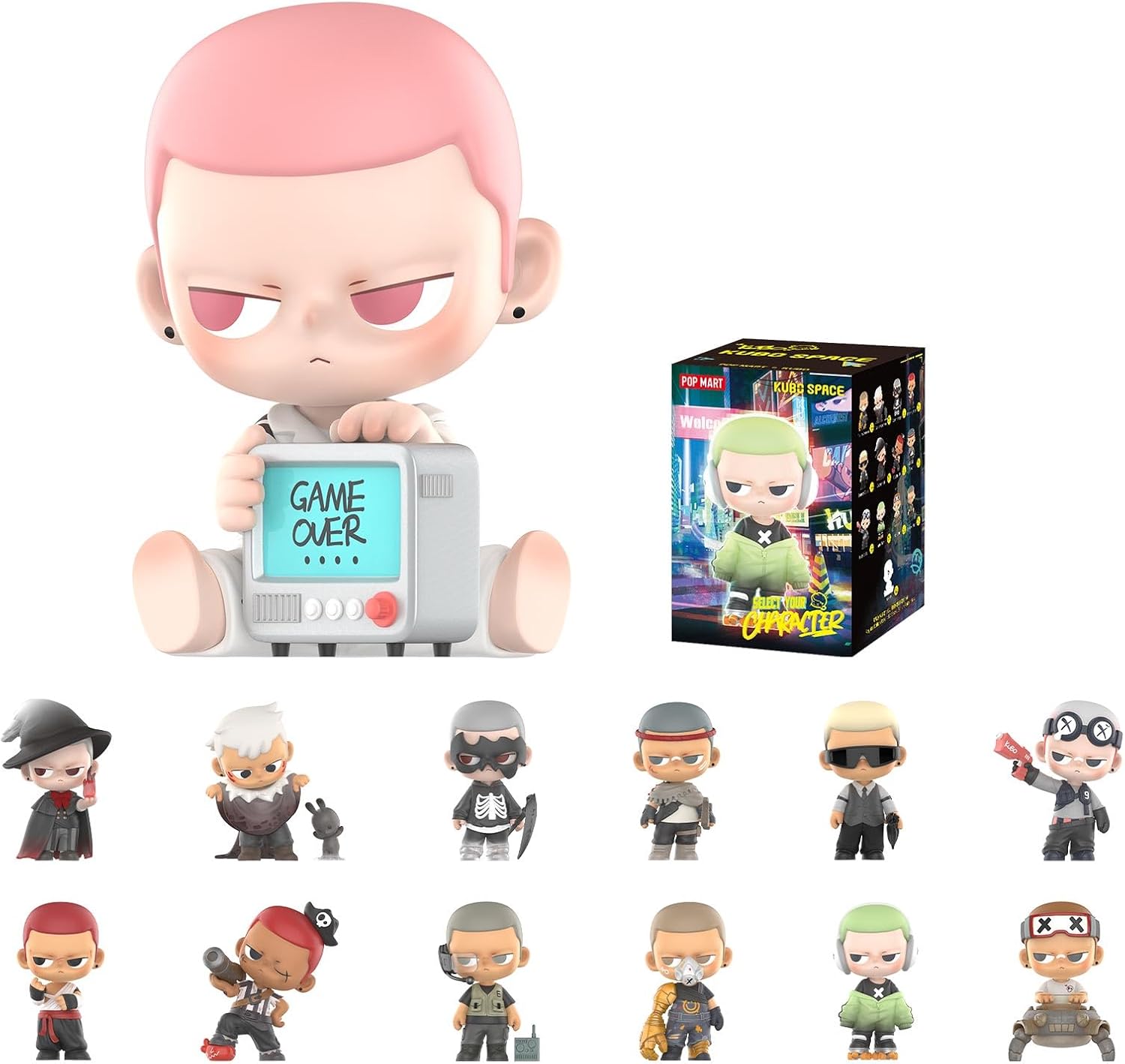  Figure Blind Box POPMART KUBO Select Your Character Series 