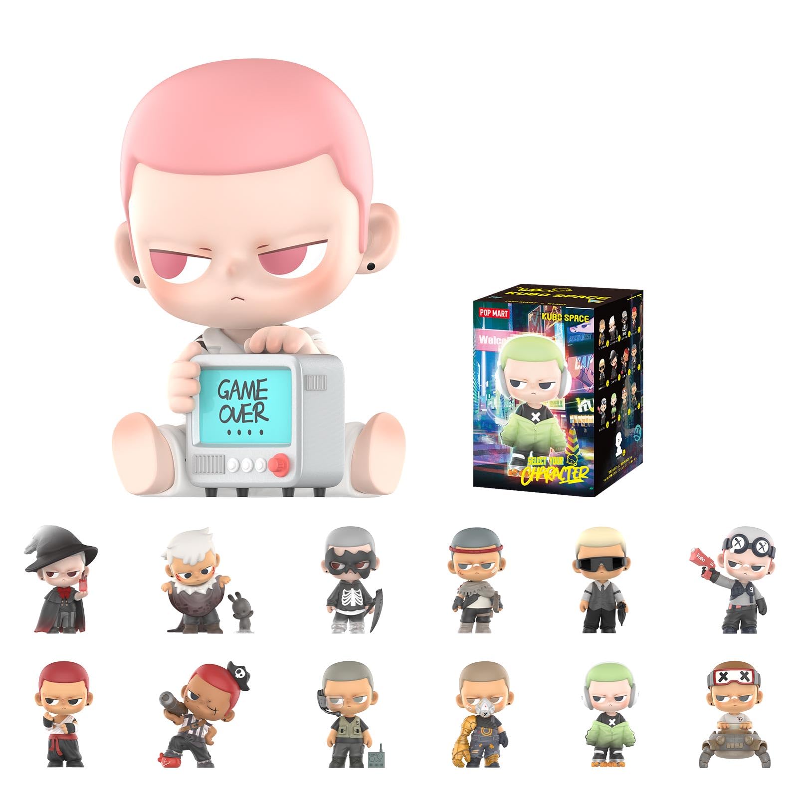 Amazon.co.jp: POPMART KUBO Select Your Character シリーズ【1ピース 