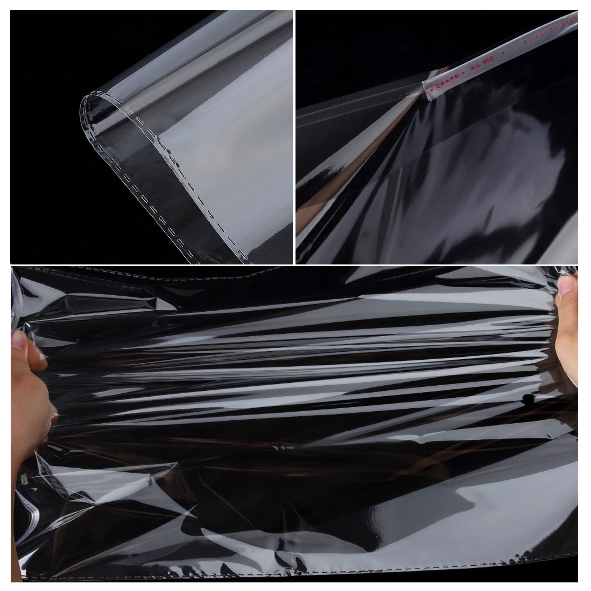 8x10 200ct Clear Violoncello Borse autosigillanti OPP Sacchetto Risigillabile Sacchetto di Cellophane per Imballaggio Stampe Foto Opere d'arte Bakery Cookie Regalo