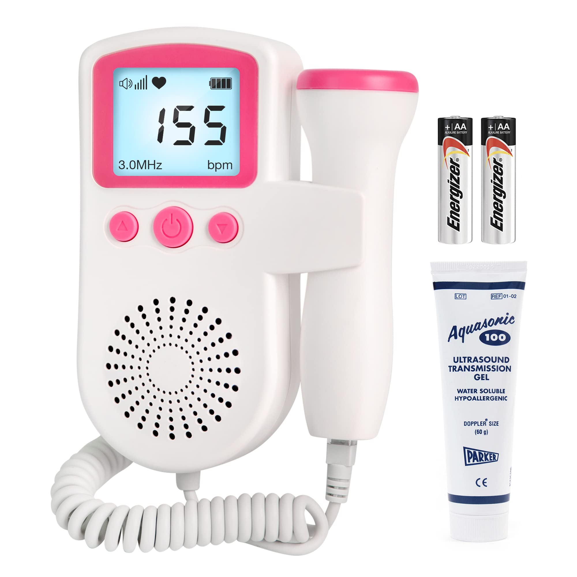 Fetal Heartbeat Monitor,Baby Heartbeat Monitor Pregnancy Doppler Fetal