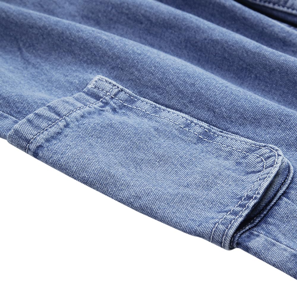 Hopscotch Girls Regular Fit Jeans in Blue Color (9-10 Years) 2