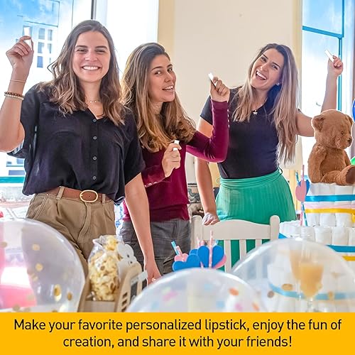 Miniatura 8 de DMSKY Paquete de 100 bálsamos labiales a granel, 5 sabores a granel, bálsamo labial para recuerdos de fiesta, marca comercial o relleno de cesta de