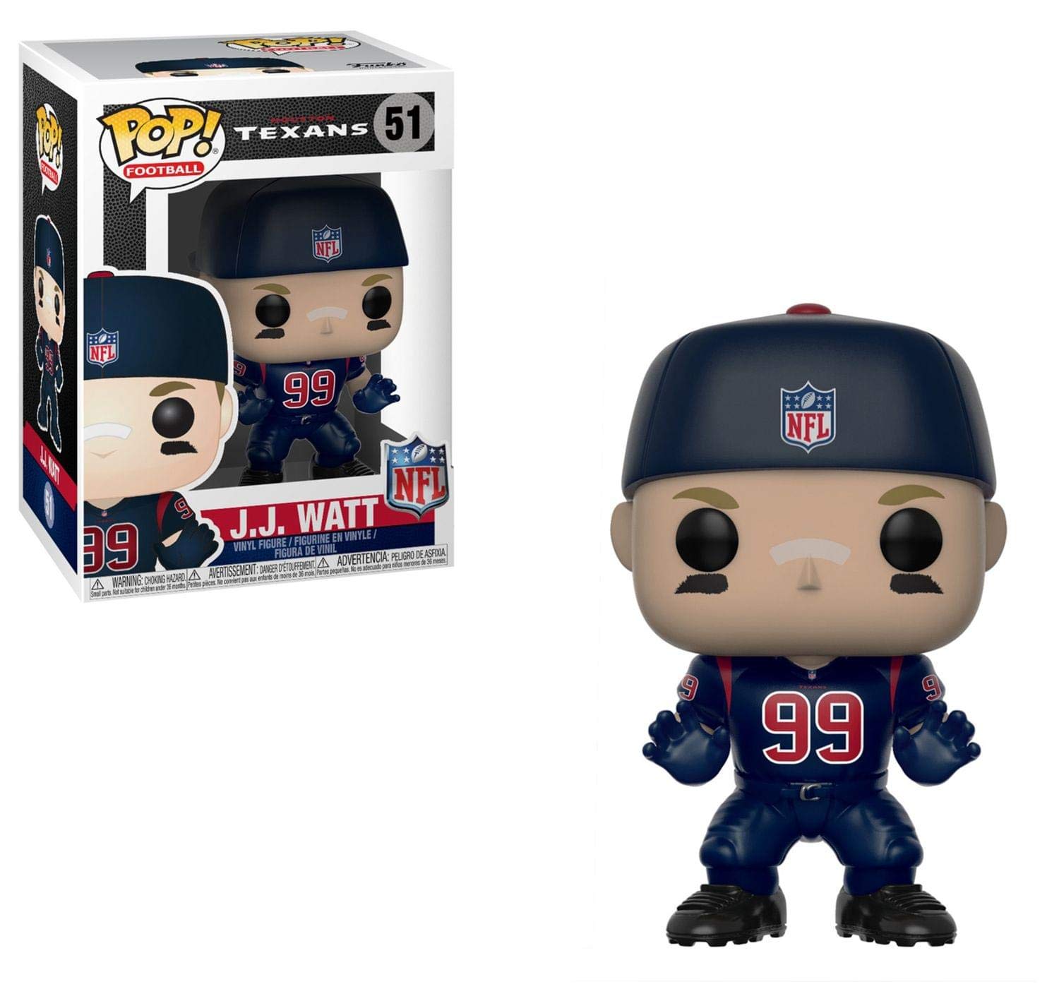 Funko POP! Vinyl: NFL 5: JJ Watt (Texans Color Rush)