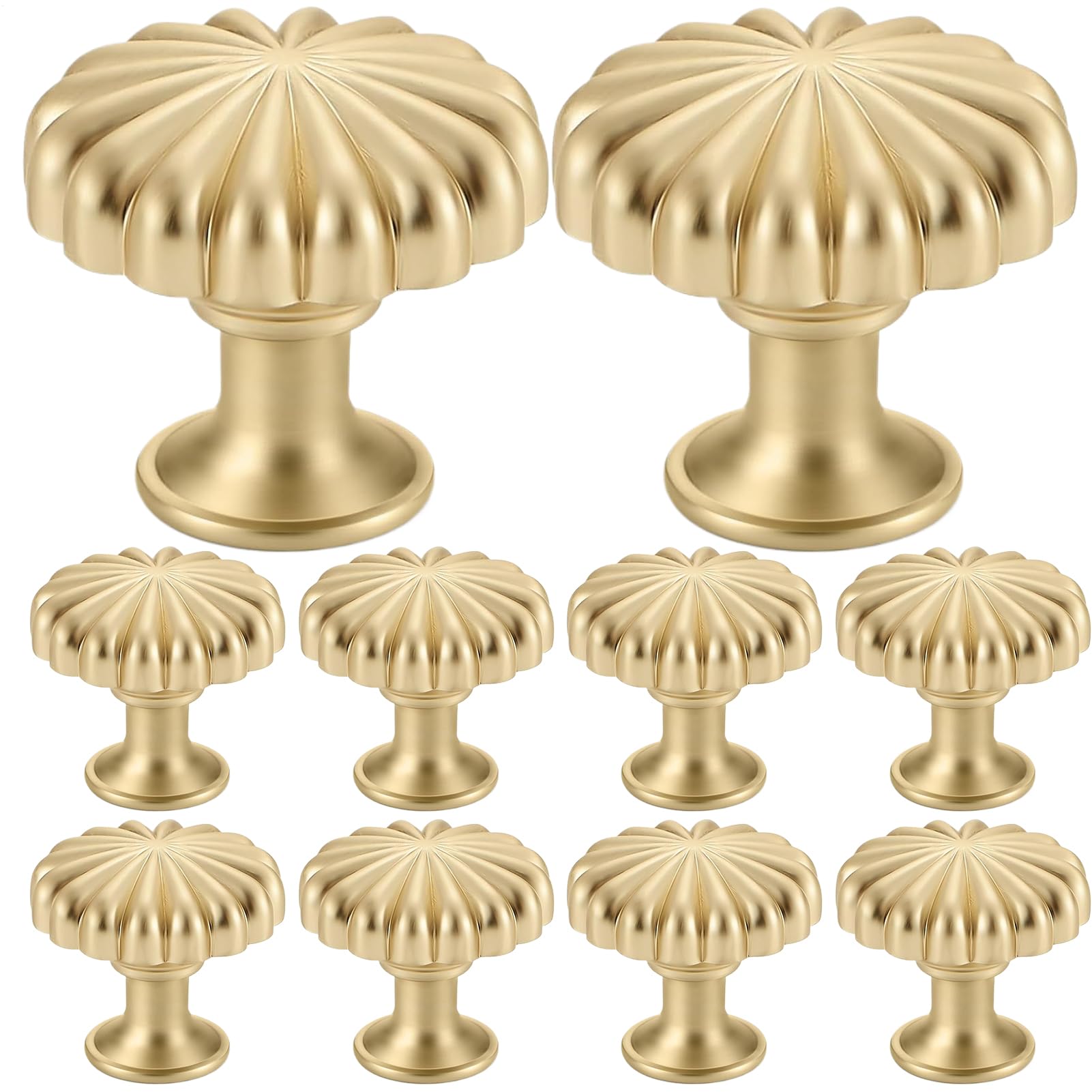 Boutons de porte ronds anti-usure en alliage de zinc pour rénover vos placards humides
