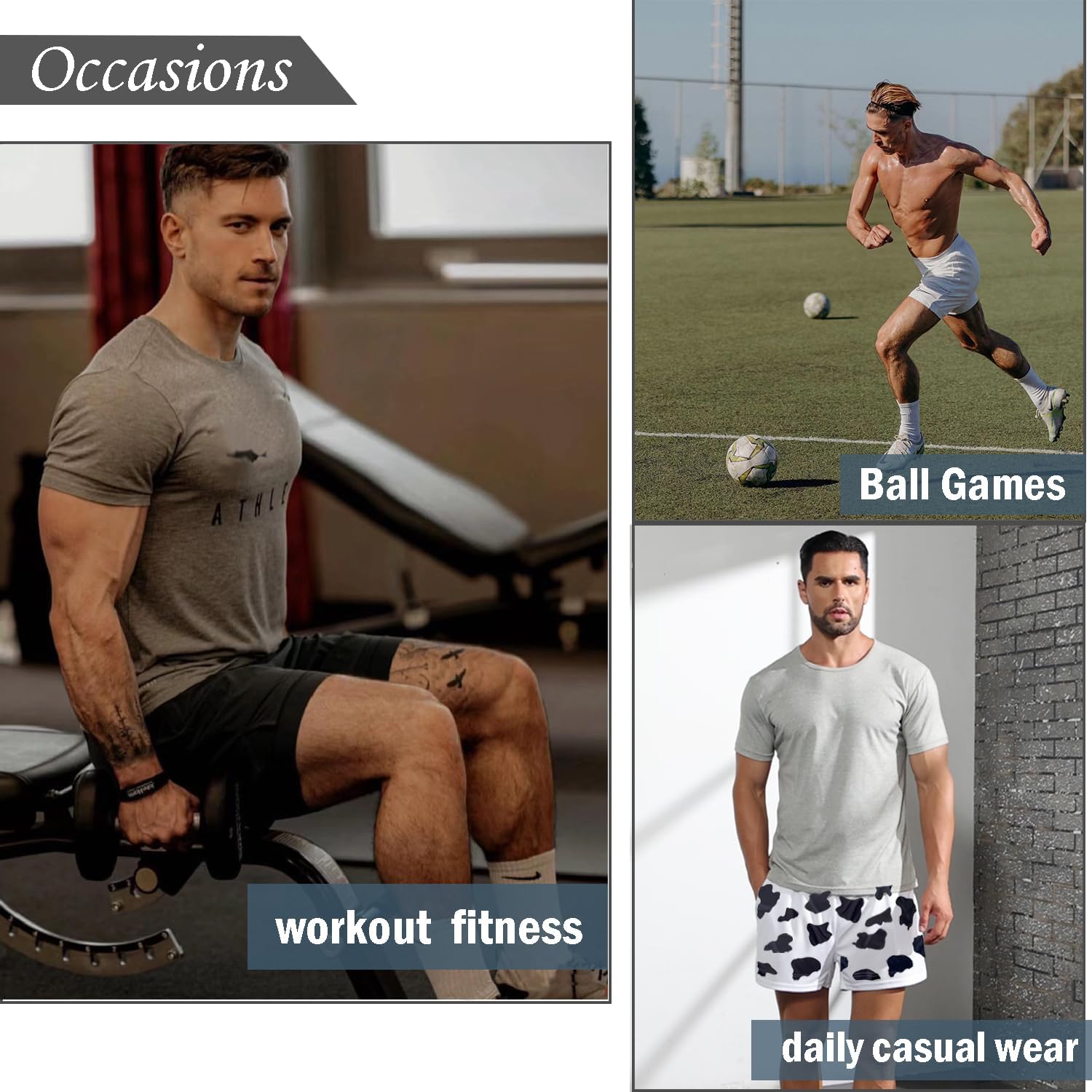 Mens Mesh Shorts 6Inch/9Inch Inseam Mens Athletic Shorts Breathable Fabric for Gym and Workouts - Image 2