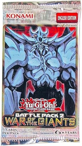 Konami YuGiOh Battle Pack 2: War of the Giants (1ª edición) Booster Pack