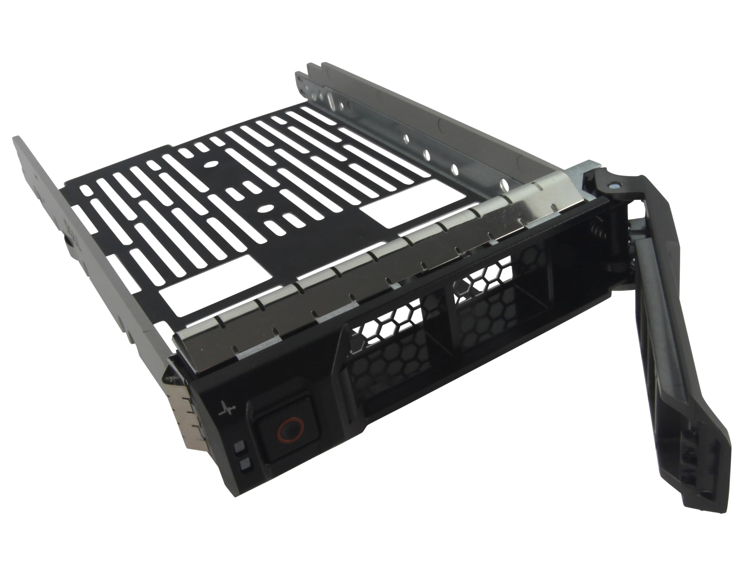 3.5" Hard Drive SSD Hot Swap Caddy Tray Bracket, Compatible with Dell PowerEdge R430 R530 R630 R730 T430 T630 (with Compatible 2.5" to 3.5" Hybrid Converter Mounting Bracket, 8 Units)