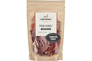 Farm Hounds Pork Kidney Jerky Dog Treats: Nourishing Savory Bites for Canine Companions